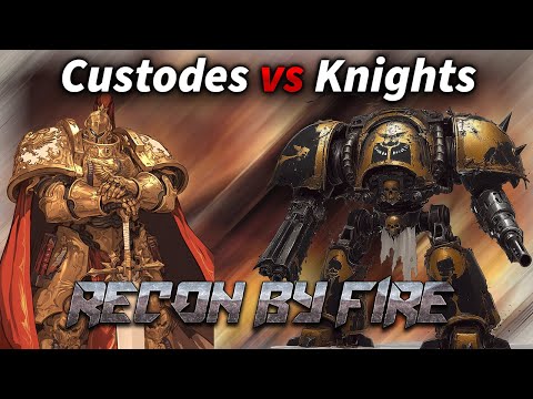 Custodes vs Imperial Knights RBF26 #warhammer40k #battlereport