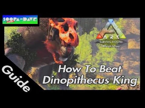 Ark Survival Evolved How To Beat Dinopithecus King Boss