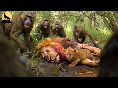 Babuinos vs Leones | La venganza más impactante en la Kenia salvaje | animales salvajes