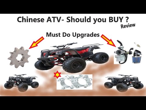 Chinese ATV From Amazon | Review & Upgrades