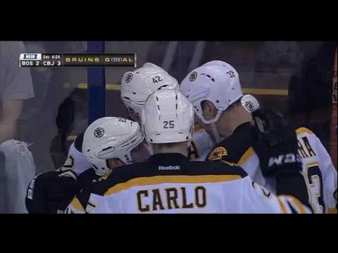 DAVID BACKES - First Goal as a BOSTON BRUIN (Oct 13)