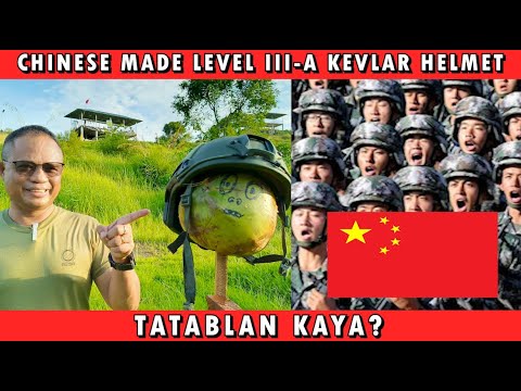 CHINESE KEVLAR HELMET (TATABLAN BA NG BALA?)