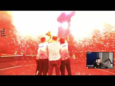 Acend Trophy Lifting SCENE , tarik & shroud reacts (Gambit vs Acend | Valorant Champions Highlights)