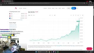 xQc checks the Value of Silver and Gold then threatens to fire his Trader