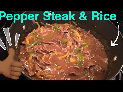 How to Make: Pepper Steak and Rice TUTORIAL