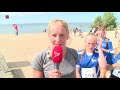 Zwemmen  rennen en fietsen op Urker Triatlon