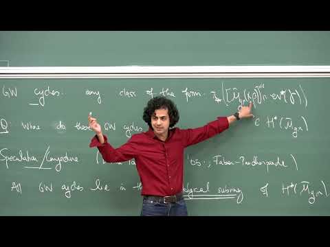 EMGW05 | Dr. Dhruv Ranganathan | Gromov-Witten theory  and the tautological ring