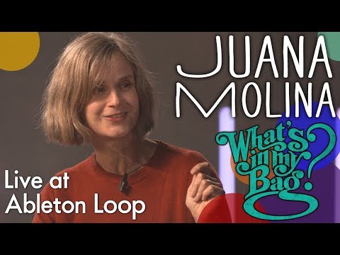 Juana Molina - What’s In My Bag? (Live at Ableton Loop)