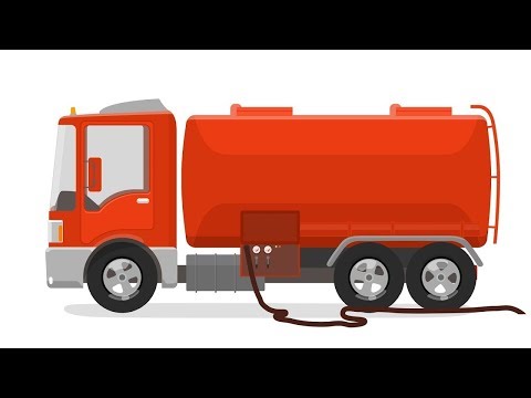 Çizgi film - Doktor Mac Wheelie - Benzin istasyonu