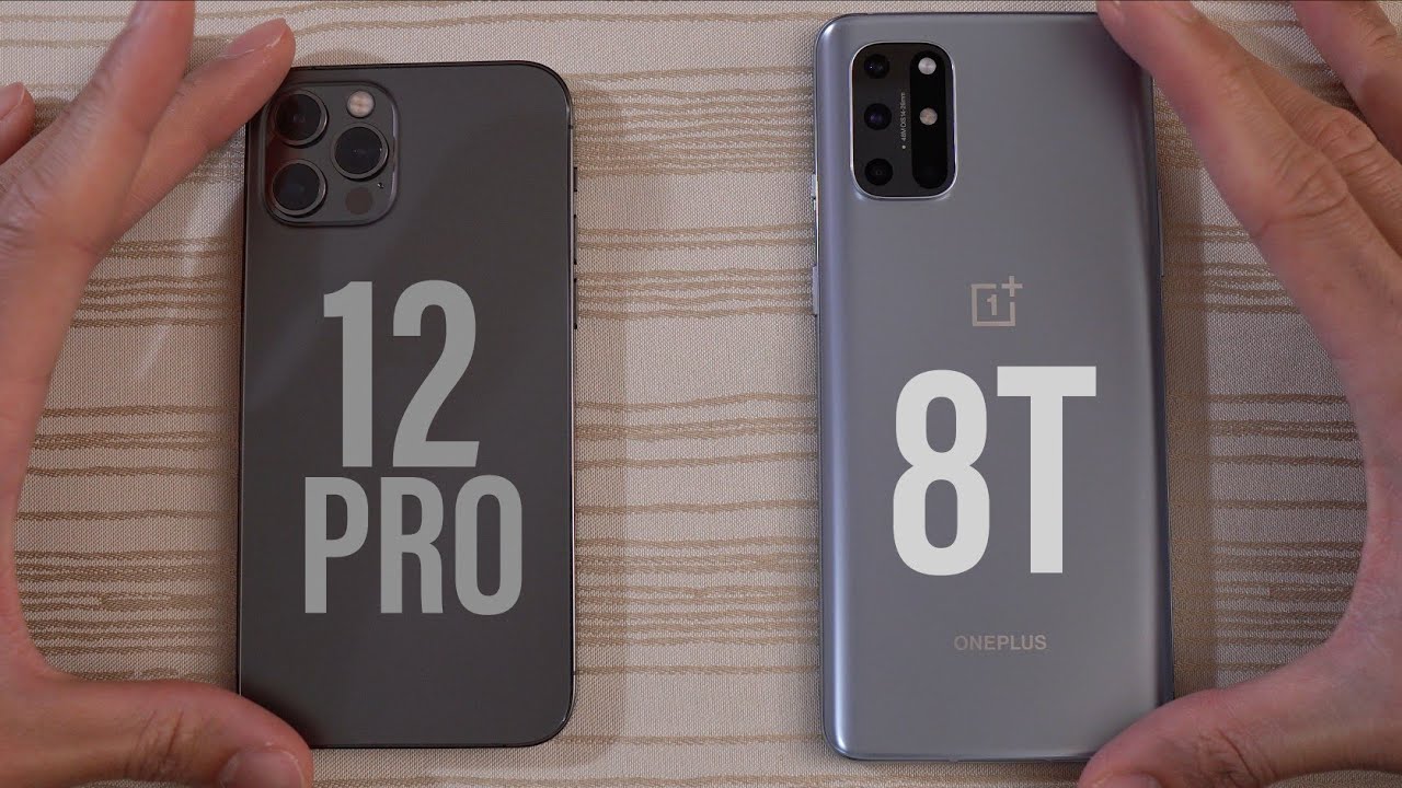 iPhone 12 Pro vs OnePlus 8T SPEED TEST!