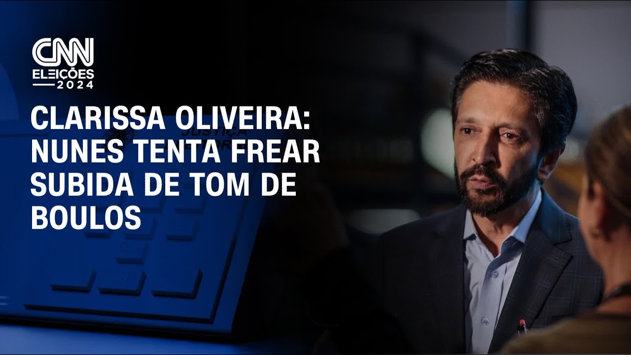 Clarissa Oliveira: Nunes tenta frear subida de tom de Boulos | LIVE CNN