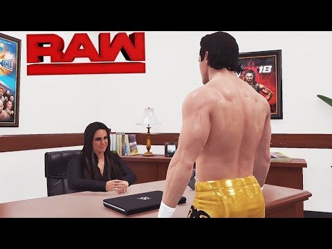 WWE 2K18 My Career Mode | Ep 3 | RAW DEBUT! INVOLVED IN A STORY!!! (WWE 2K18 My Career Part 3)