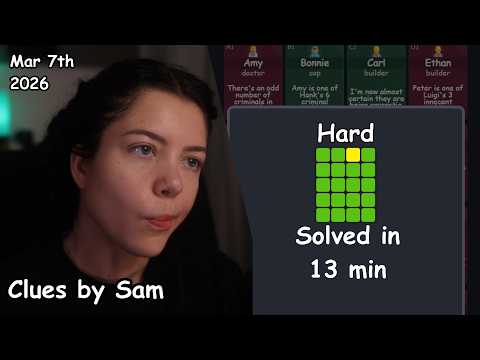 Clues by Sam 7th March 2026 answer preview