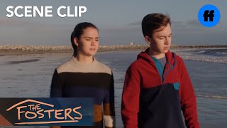 The Fosters | Season 4, Episode 20: Callie And Jude Talk On The Beach | Freeform