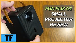 FunFlix G1 Projector 1080p 12K Lumens Review - Best Budget Portable Projector?