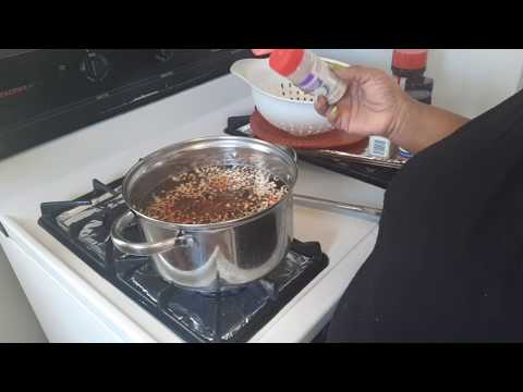 đź‘€GRANDMA'S RECIPE |HOW TO MAKE DRIED BEANS| BLACKEYEDPEAS | NECKBONESRECIPE