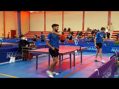 66º CAMPEONATO ANDALUCIA 271220 Antonio Chaves vs Alejandro Buzon Tenis de Mesa Andujar
