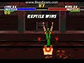 Reptile MK2 Animality Ultimate Mortal Kombat Trilogy