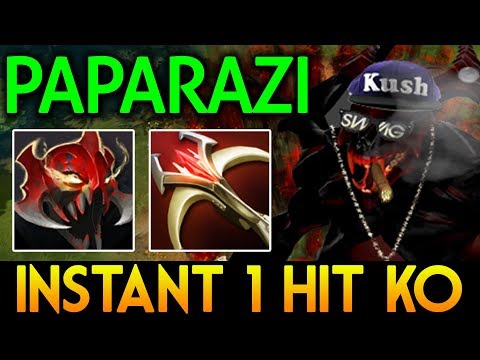 PAPARAZI Dota 2 [Shadow Fiend] INSANT 1 HIT KO (NO HACKS)