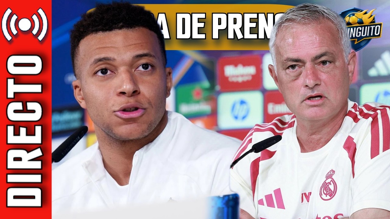 🚨🚨 ¡MBAPPÉ Y MOURINHO, EN DIRECTO! | RUEDA DE PRENSA | Real Madrid - Inter