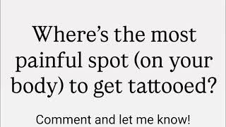 Mine was either my foot or the back of my thigh for sure. What's yours?