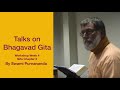 Week 4 Bhagavad Gita Talks For VHCCI 2012 Swami Purnananda