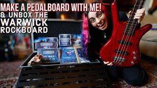 Video thumbnail for Make A Pedalboard With Me! | UNBOXING the Warwick Rockboard by Cici Von Strangelove