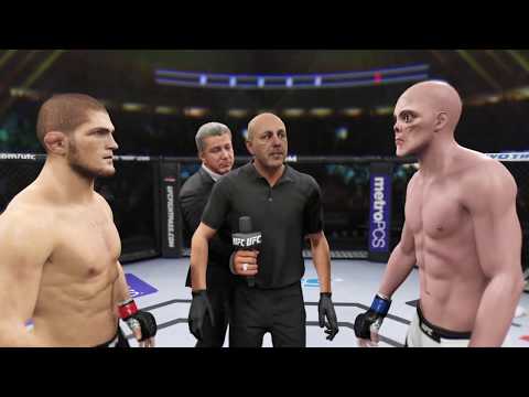 Khabib vs. Alien (EA Sports UFC 2) - Champion Fight ☝️🦅