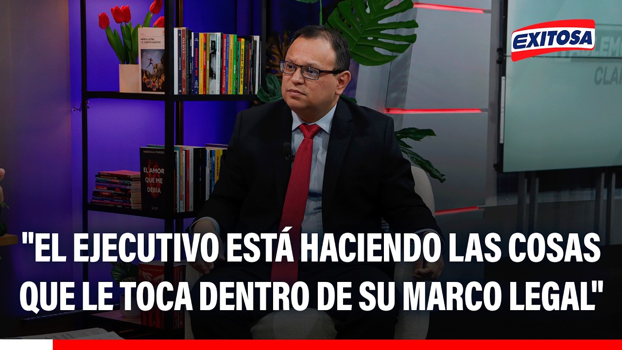 🔴🔵 Ministro: Ampliación del marco legal permitiría acelerar y ampliar acciones ante emergencias