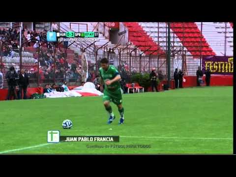Gol de Francia. Huracán 0 - Sp. Belgrano 3. Fecha 16. Torneo Primera B Nacional. FPT.