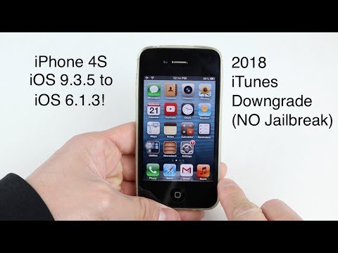 You Can Still Officially Downgrade iPhone 4S to iOS 6.1.3 Without Jailbreaking!