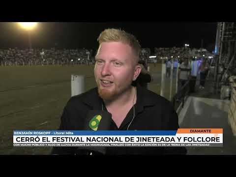 Diamante   Última noche del Festival Nacional de Jineteada y Folclore