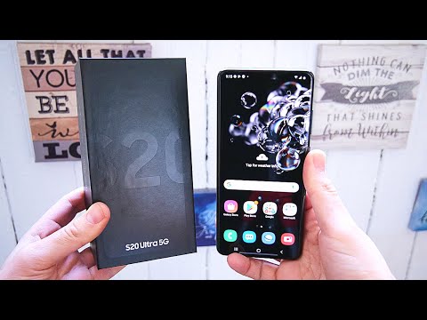 Samsung Galaxy S20 Ultra 5G Unboxing!