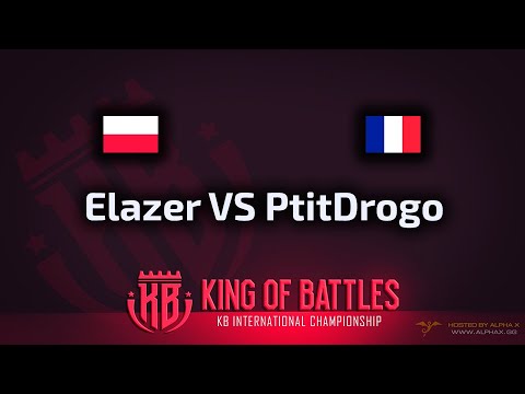 Elazer VS PtitDrogo - ZvP - Indy & Matiz - King of Battles Qualifier - polski komentarz
