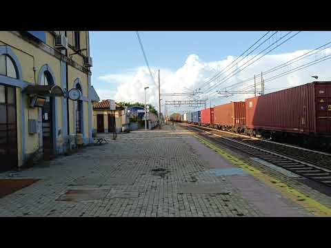 E652 con il Tec  Chiasso Pomezia