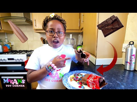 DIY Chocolate Coke Bottle impressive Coke bottle shape treat, use a plastic bottle as a mould