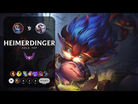 Heimerdinger Top vs Fiora - KR Master Patch 12.21