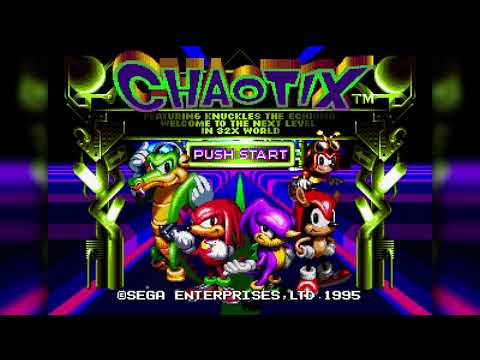 The Best of Retro VGM #2404 - Knuckles' Chaotix (32X) - Speed of Sound (Speed Slider Zone)