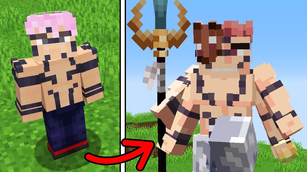 Evoluindo o SUKUNA PARA SUKUNA PRIME no Minecraft