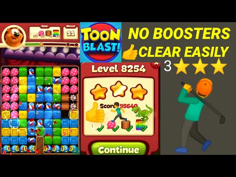 Toon Blast Level 8254