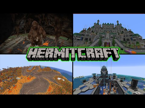 TOP 10 Best HERMITCRAFT Bases Season 1-9
