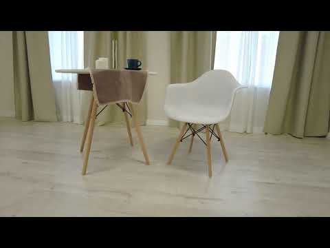 Кресло CINDY (EAMES) (mod. 919) 60х62х79 белый арт.19047 во Владивостоке - видео 9