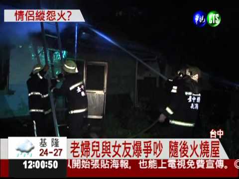 疑情侶為錢縱火 民宅火2死1傷