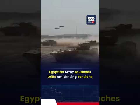 Egypt Conducts Military Drills to Showcase Readiness Amid Rising Regional Tensions