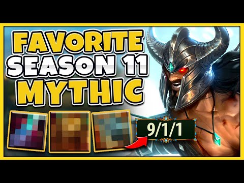 THIS BRAND NEW MYTHIC ITEM IS MY ABSOLUTE FAVORITE IN SEASON 11 (BREAKS TRYND) - League of Legends