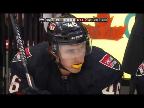Patrick Wiercioch Goal (Pittsburgh Penguins vs Ottawa Senators April 22, 2013) NHL HD