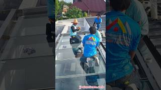 กระจกหลังคาSkylightลามิเนตเท็มเปอร์