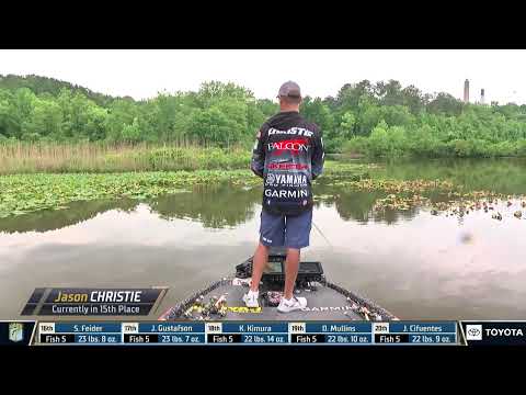 2023 Bassmaster Elite at Lay Lake, AL - Toyota Mid Day Report - Day 2