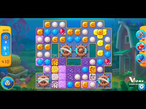 Fishdom. 9031 level no boosters and diamonds. 17 moves