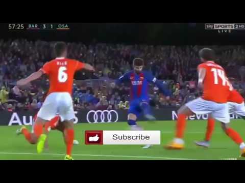 FC Barcelona - Osasuna Pampeluna 7-1. Skrót meczu